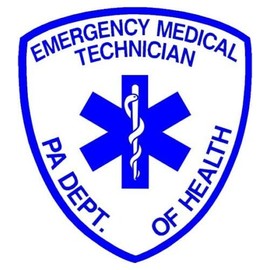 Kramer Pennsylvania (PA) State Certified EMT Reflective Sticker for Car Vinyl Decal Truck Window Bumper Sticker Motorcycle Decal 4 in.