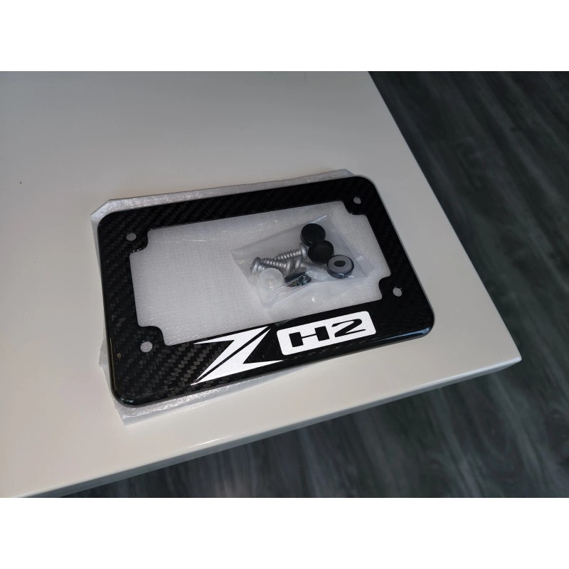 ProTech Kawasaki Z H2 MOTORCYCLE License Plate Frame Carbon Fiber
