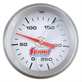 Summit Mechanical Water Temperature Gauge 2" Dia White Face 350120