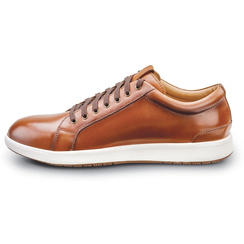 Florsheim Crossover Work, Men's, Cognac, Steel Toe, EH, MaxTrax Slip