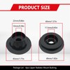 Icyhaws 4PCS Car Radiator Mount Bushing, Rubber Radiator Bracket Compatible