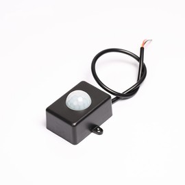 Flyron Technology PIR Motion Sensor/Detector - Black - Wall Mount - 6m Range - -20C to +50C - Plug-in Capability