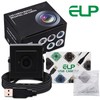 ELP Webcam 1MP Wide Angle Fisheye Lens HD Mini USB