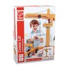 Hape Playscapes Crane Lift Playset| Construction Truck Vehicle Playset for