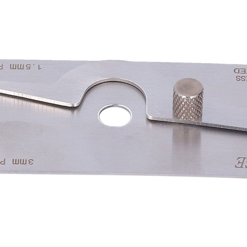 Hyuduo Welding Gauge Single Stainless Steel Undercut Inch Inspection Weld