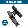 10 Pairs Push in Plinth Fasteners Press Fit Panel Clips