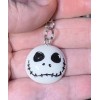 Jack Skellington Nightmare Before Christmas Charm Zipper Pull & Keychain