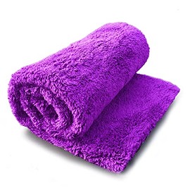 Pure Definition Edgeless Microfibre Towel - Plush Microfiber Cloth For Flawless Car Drying and Buffing, 40 x 60cm 565GSM