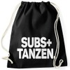 MoonWorks Gym Bag with Saying Festival Bag Gym Bag, subs+dance