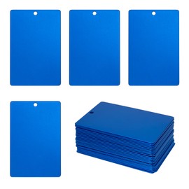 StayMax Anodized Aluminum Engraving Blanks 2x3 Inch 25 Pack (Blue)