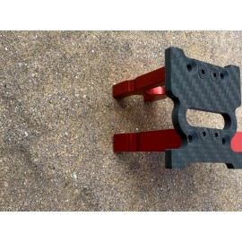 For Arrma Aluminum Motor Mount for large pinions 1/5 Motor 2028 Arrma infraction 6s BLX R