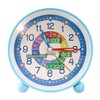 Alarm Clock, Children's Educational Clock, Metallic Painting, Analog, Backlight, For