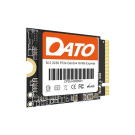 DATO 512GB SSD M.2 2230, NVMe 1.3 PCIe Gen3x4, Internal Solid State Drive, Up to 2500/1700 MB/s, DP330 Series