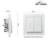 mcpower Flair” Switch, 250 V/10 A, UP, Up And Down