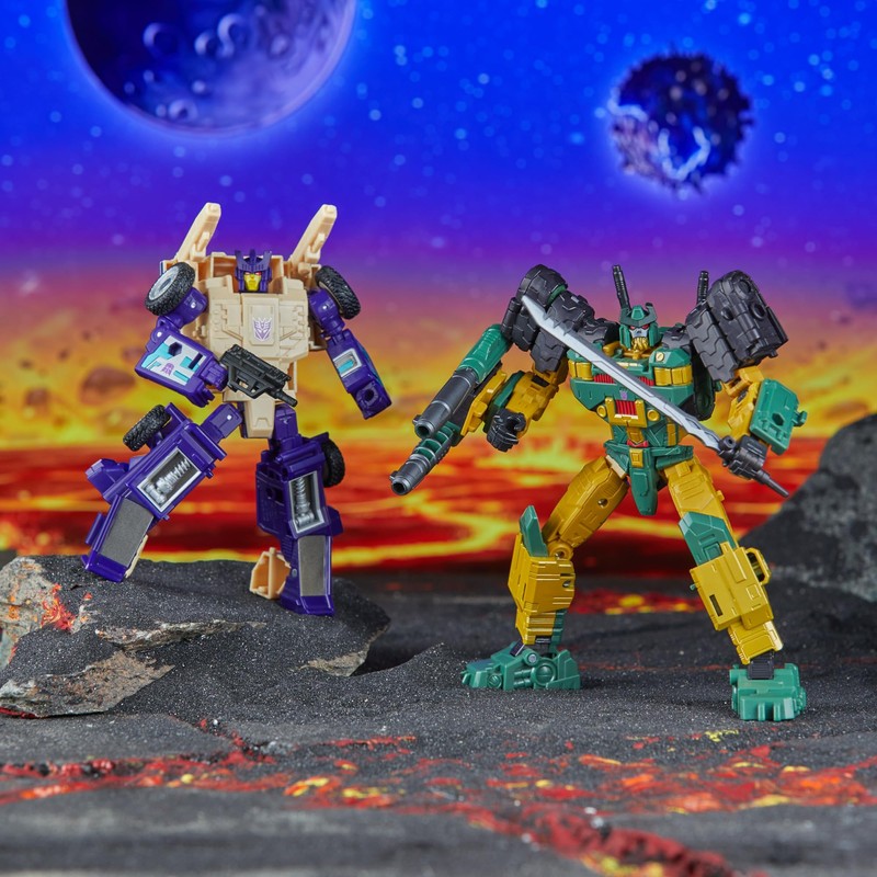Transformers Legacy United Doom ‘n Destruction Collection, Bludgeon & Rukus,