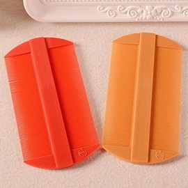 Double-Sided Plastic Fine-Tooth Comb Double-Sided Comb FU00003 (Random) 100ea