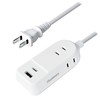 Kashimura NAC-043 Reversible USB + Type-C Power Strip with 6.6
