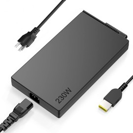 230W Legion AC Charger fit for Lenovo Legion 5 7 5P C7 S7 Y520 Y540 Y545 Y730 Y740 Y900 Y910 Y920 Y7000 Y7000P Y9000K LOQ 15 16 ADL230NDC3A 20V 15A Gaming Laptop Power Adapter