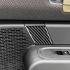 FXETRNL Real Carbon Fiber Door Lock Button Box Sticker, Decor