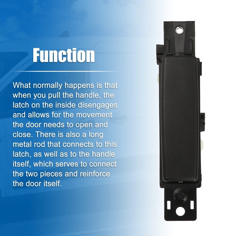 X AUTOHAUX Left Side Interior Sliding Door Handle for Ford