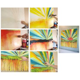 KREUL Solo Goya Triton S 17312 Acrylic Paint, Black, 750 ml Bottle, Quick Drying with Gloss Effect, Water-based Paint, Studio Quality, Versatile, Good Coverage and Economical