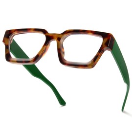 Cyxus Blue Light Glasses Women Men Chunky Retro Rectangle Frame UV400 Protection Computer Gaming 8143T41