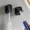 Toothbrush Holders for Bathrooms, 2PCS Innovation Single Slot Toothbrush Holder
