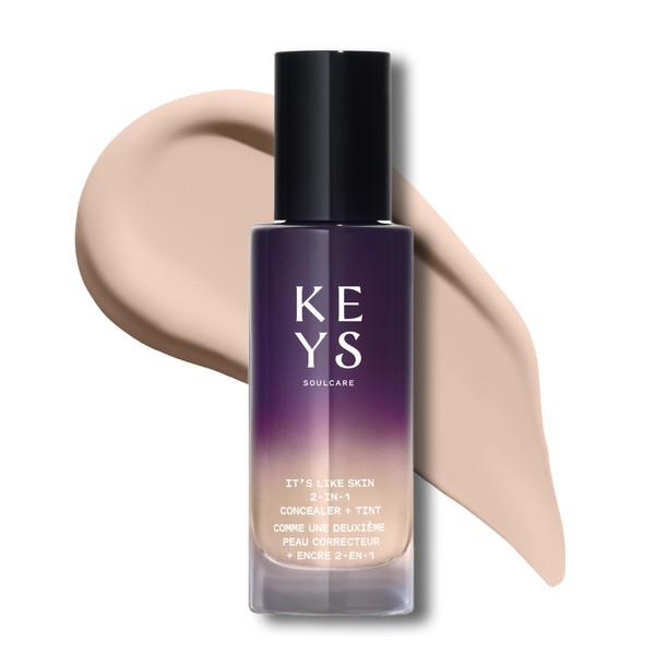 Keys Soulcare It's Like Skin 2-In-1 Concealer + Tint, Brightens