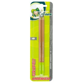 JOLLY Graphite Child Proof 2 Blister Pack Shatterproof HB Pencils for Kids Ergonomic Heavy Duty 3.8mm Lead 8mm Barrel Learning to Write Pencil for School Preschool