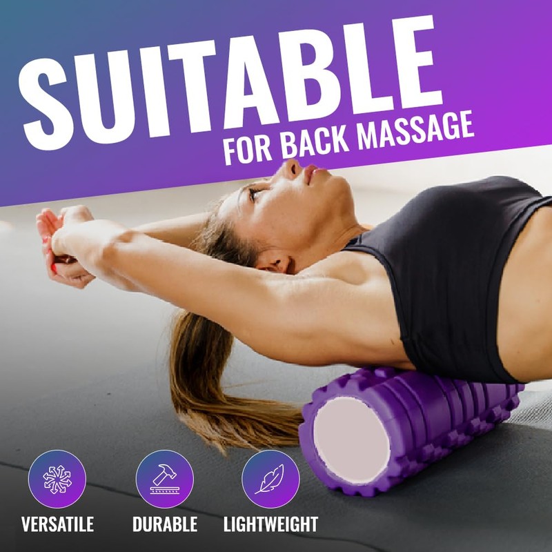 Foam Roller for Deep Tissue Muscle Massage | Fitness Gym