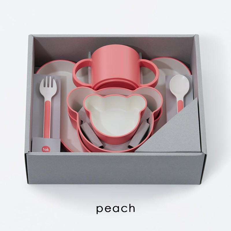TAK KIDS DISH JTN-1030-MT Gift Box Bear Lucky 7 Kids