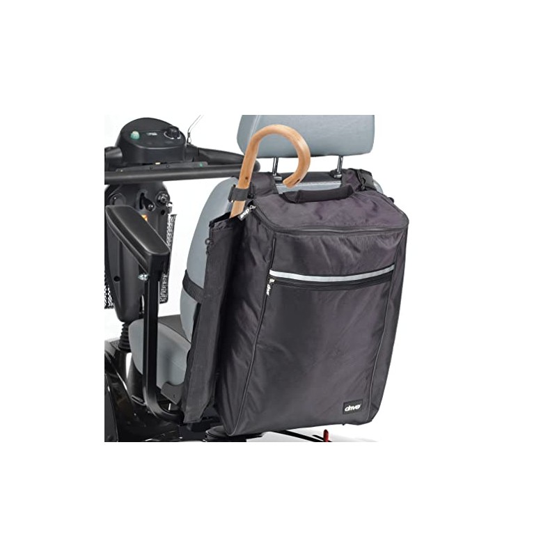 Mobility Scooter & Wheelchair Bag (Large) With Crutch/Cane Holder
