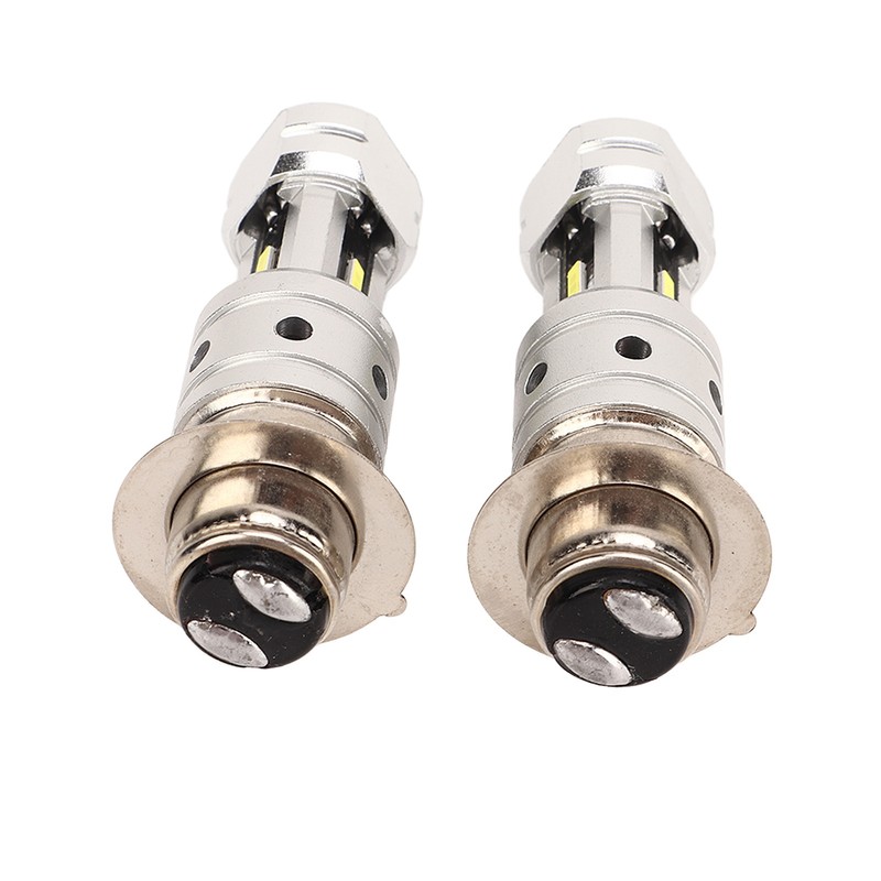 H6 H6M P15D Motorcycle LED Bulb Dual Optical Lens 100W