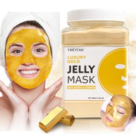 YMEYFAN Jelly Mask Powder For Facial Professional - 24K Gold Anti-Aging  Reafirmante Hydro Jelly Mask, Mascarilla Facial De Jalea Hidratante Cuidado
