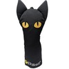 P.Golf Black Cat Head Cover (UT Single Item)