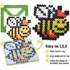 Perler 80-70729 Biggie Fuse Bead Pattern Cards and Pegboards, Multicolor,