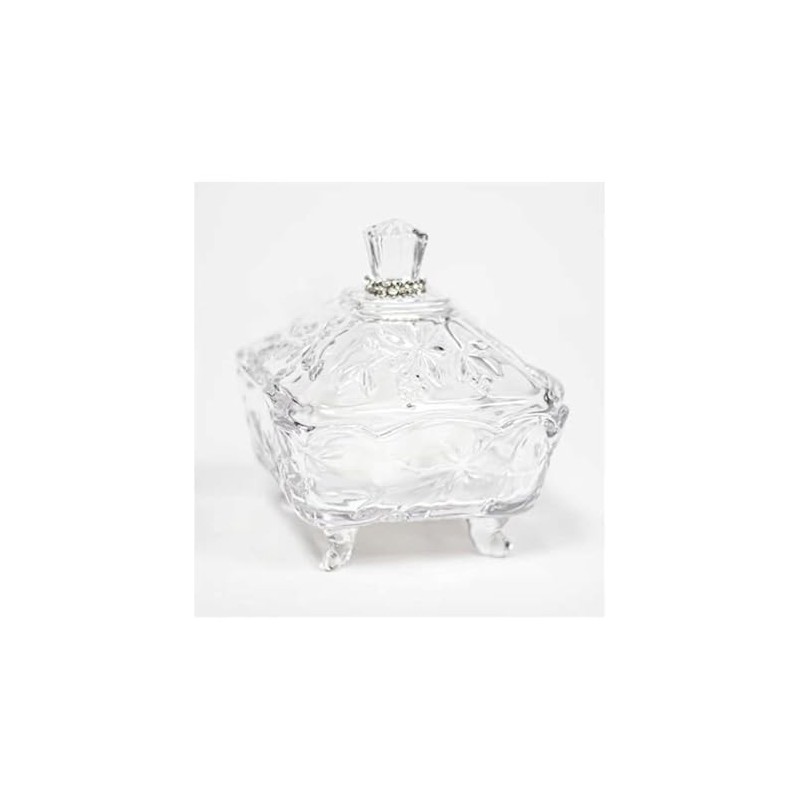 Lady Primrose, Tryst Powder Jar with Puff