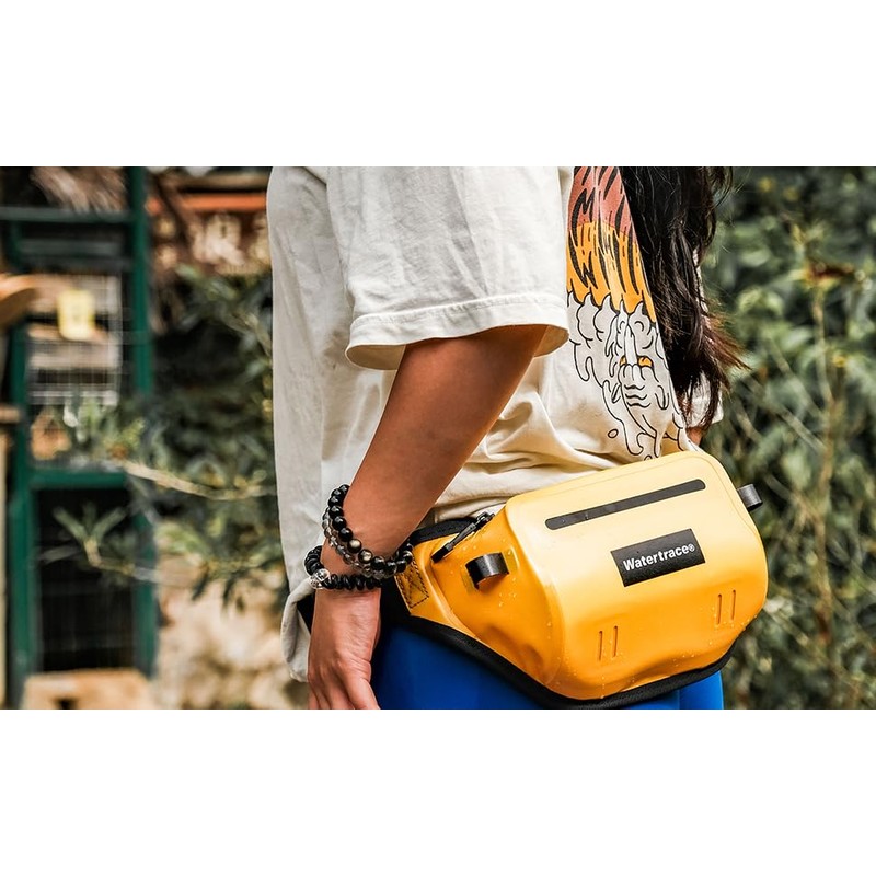 watertrace Waterproof Fanny Pack Snorkeling Bag Waist Bag For Canoe