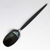 Lucky Wood Spoon Meteora Satin Black Color Dessert Spoon 0-12602-090