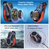 NETVIP Wearable Bluetooth V5.3 Speaker, Magnetic Clip-on Wireless IPX5 Waterproof