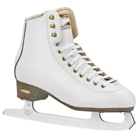 Lake Placid Alpine 900 Women's Traditional Figure Ice Skate White Size 5