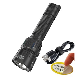 Nitecore MH25 Pro Long Throw Flashlight, 3300 Lumen High Lumen 770 Yard Long Range, USB-C Rechargeable Compact Duty Hunting Light Sticker