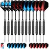 CyeeLife 12 Pack Steel Tip Darts, Professional Metal Dart Set