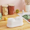 Fruit Vegetable Washing Machine PP Household Capsule Shape Food Purifier
