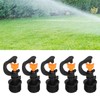 5PCS G1/2 Male Thread Rotating Sprinkler Head Misting Nozzle for