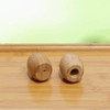 Bamboo Toothbrush Holder Pack of 12 - Biodegradable and Eco