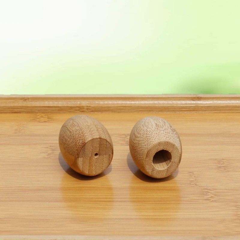 Bamboo Toothbrush Holder Pack of 12 - Biodegradable and Eco