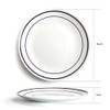 YFWOOD Ceramic Dinner Plates Set Of 6, 8 Inch Salad