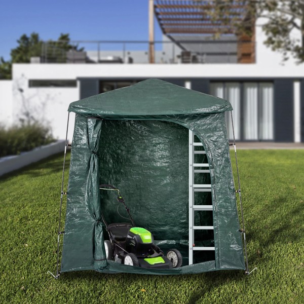 Unbranded Foldable Bicycle Storage Tent Waterproof All Season Reusable Large