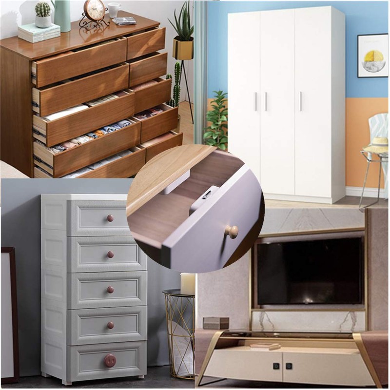 Hidden DIY/RFID Lock - Electronic Induction Lock for Wooden Cabinet,